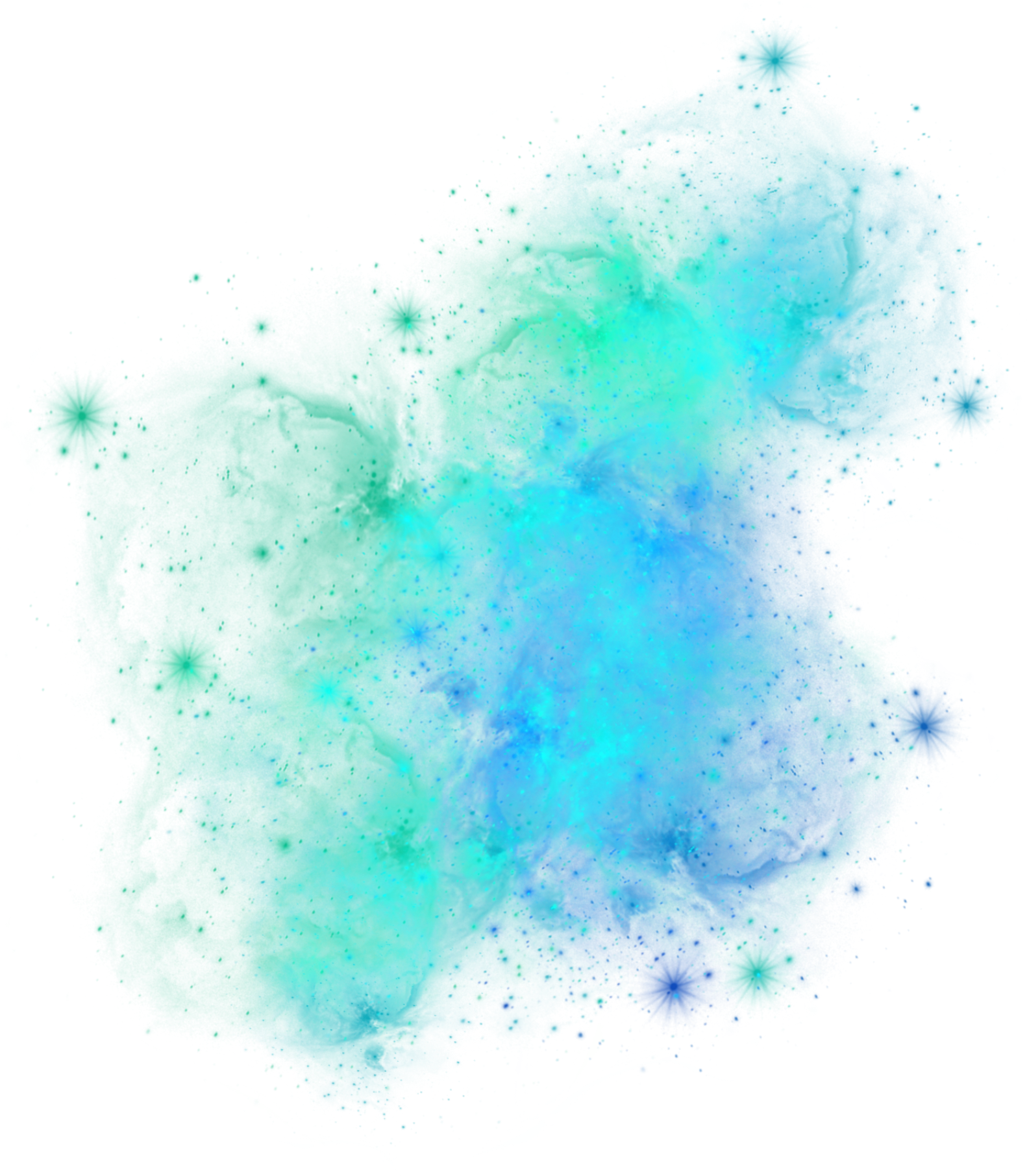 Cosmic Galaxy Overlay 